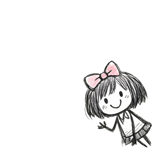 Sayori 线稿